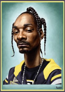 Darren Holtom Snoop Dogg Caricature